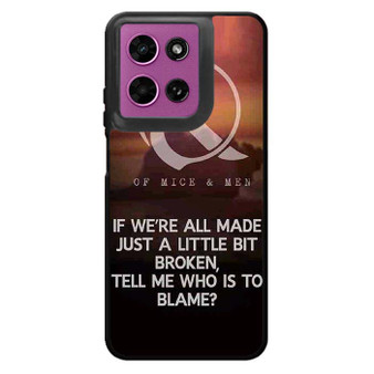 Of Mice & Men Lyrics 9 Motorola Moto G 2026 Case