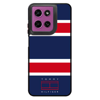 tommy hilfiger pattern Motorola Moto G 2026 Case