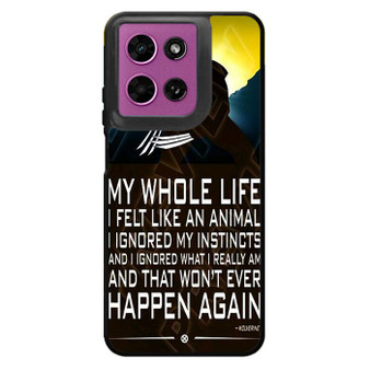 Wolverine Quotes Motorola Moto G 2026 Case