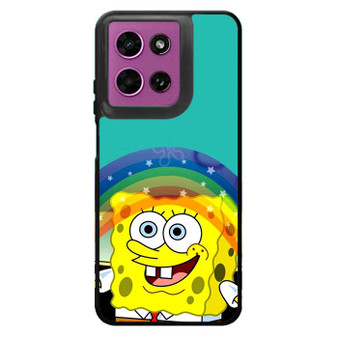Spongebob Square Pants in Rainbow Motorola Moto G 2026 Case