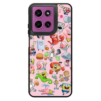 Spongebob Square Pants Collage Motorola Moto G 2026 Case