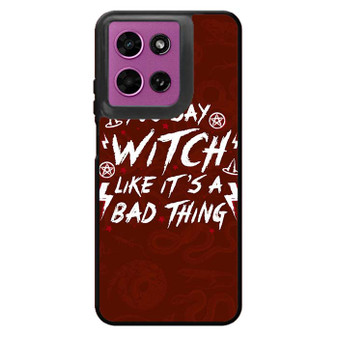 Chilling Adventures of Sabrina Quotes Motorola Moto G 2026 Case