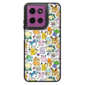 Pokemon Cute Collage Motorola Moto G 2026 Case