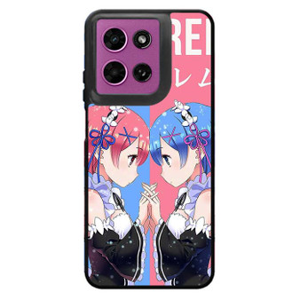Re Zero Ram and Rem Motorola Moto G 2026 Case