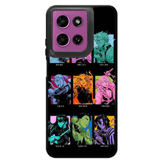 Demon Slayer Hashira Colorful Art Motorola Moto G 2026 Case