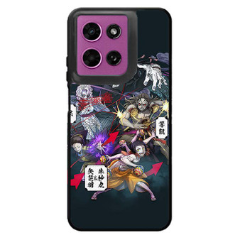Demon Slayer Twelve Moon Demons Motorola Moto G 2026 Case