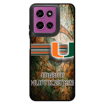 Miami Hurricanes 1 Motorola Moto G 2026 Case