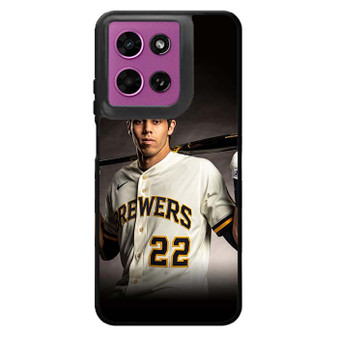 Christian Yelich Brewers Motorola Moto G 2026 Case