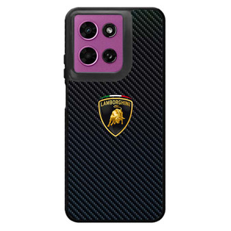 Lamborghini carbon style Motorola Moto G 2026 Case