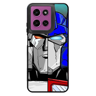 Transformers classic optimus and megatron Motorola Moto G 2026 Case