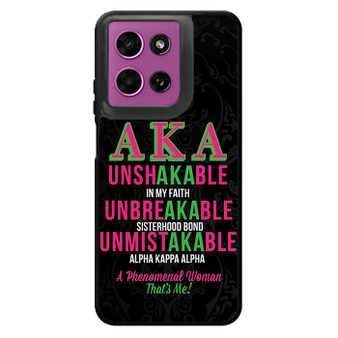 Alpha Kappa Alpha Unshakable Motorola Moto G 2026 Case