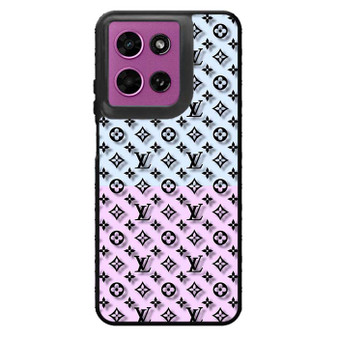 Louis Vuitton Blush & Blue Luxe Motorola Moto G 2026 Case