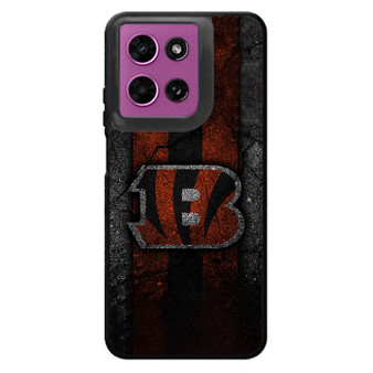 Cincinnati Bengals Asphalt Style Motorola Moto G 2026 Case