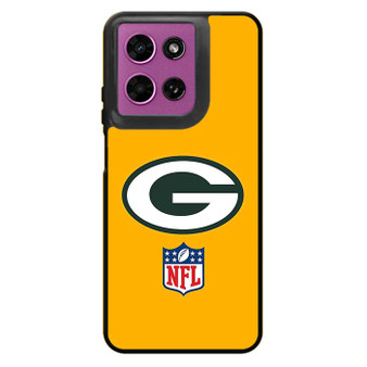 Green Bay Packer in Yellow Motorola Moto G 2026 Case