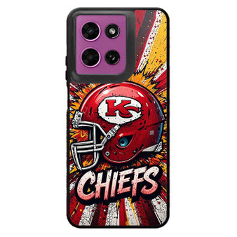 Kansas City Chiefs Drip Helmet Motorola Moto G 2026 Case