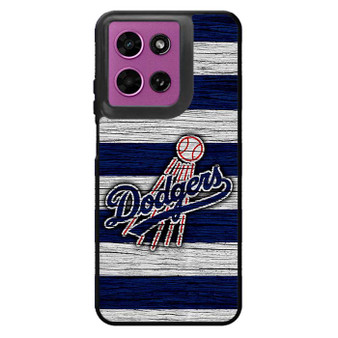 Los Angeles Dodgers Wooden Style Motorola Moto G 2026 Case