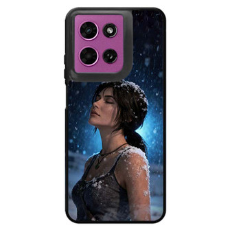 Tomb Rider Lara Croft in Snow Motorola Moto G 2026 Case