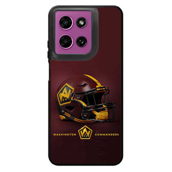 Wasington Commanders Helmet 2 Motorola Moto G 2026 Case