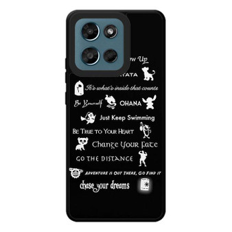 All Disney QUOTES Motorola Moto G Play 2026 Case