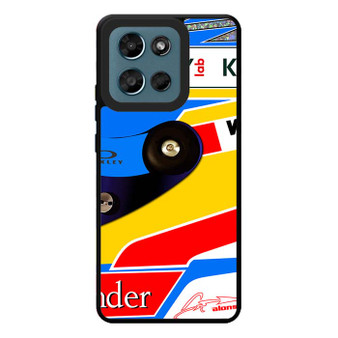 Alonso F1 Helmet Motorola Moto G Play 2026 Case