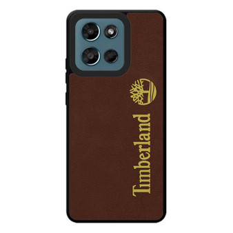 Brown Colored Timberland Motorola Moto G Play 2026 Case