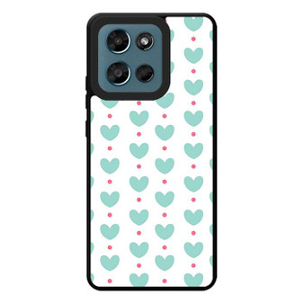 Heart in Light Blue Motorola Moto G Play 2026 Case