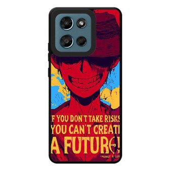 Luffy One Piece Quote Motorola Moto G Play 2026 Case