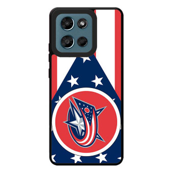NHL Columbus Blue Jjackets 1 Motorola Moto G Play 2026 Case