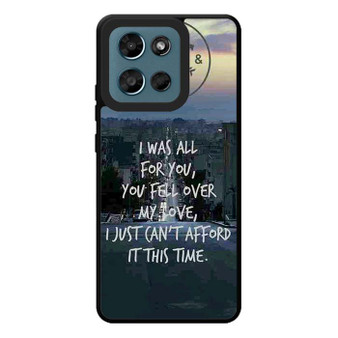 Of Mice & Men Lyrics 12 Motorola Moto G Play 2026 Case