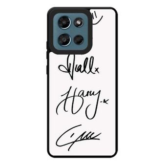 One Direction Signatures 2 Motorola Moto G Play 2026 Case