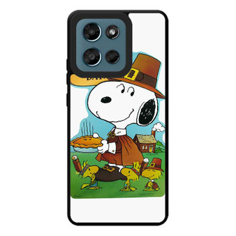 Snoopy Happy Turkey day Motorola Moto G Play 2026 Case