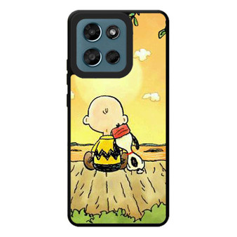 Snopy in Sun Down Motorola Moto G Play 2026 Case