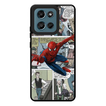 Spiderman Marvel Comic Cover Motorola Moto G Play 2026 Case