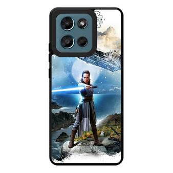 Star Wars The Last of Jedi Rey Motorola Moto G Play 2026 Case