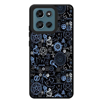 supernatural logo collage Motorola Moto G Play 2026 Case