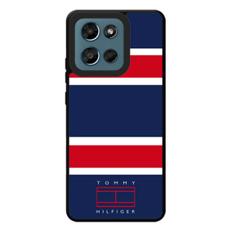 tommy hilfiger pattern Motorola Moto G Play 2026 Case