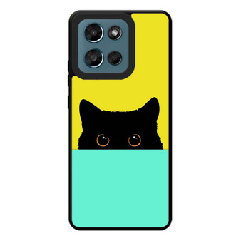 Cute Black Cat Motorola Moto G Play 2026 Case