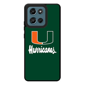 Miami hurricanes Motorola Moto G Play 2026 Case
