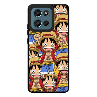 One Piece Monkey D Luffy Collage Motorola Moto G Play 2026 Case