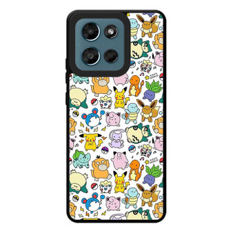 Pokemon Cute Collage Motorola Moto G Play 2026 Case
