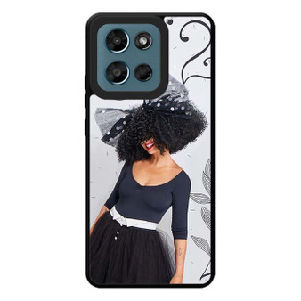 Sia Black and White Motorola Moto G Play 2026 Case
