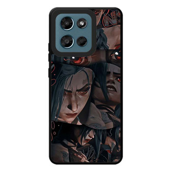 Arcane League Of Legends Jinx Collages Motorola Moto G Play 2026 Case