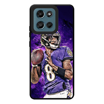 Baltimore Ravens Lamar Jackson Motorola Moto G Play 2026 Case
