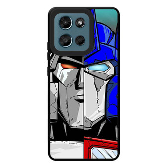 Transformers classic optimus and megatron Motorola Moto G Play 2026 Case