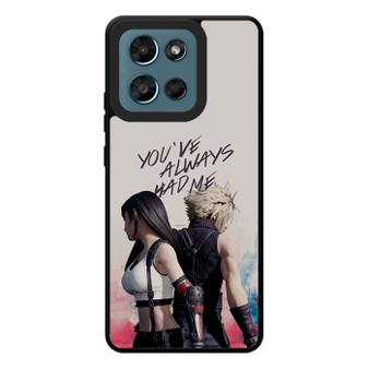 Final Fantasy VII Cloud and Tifa Motorola Moto G Play 2026 Case