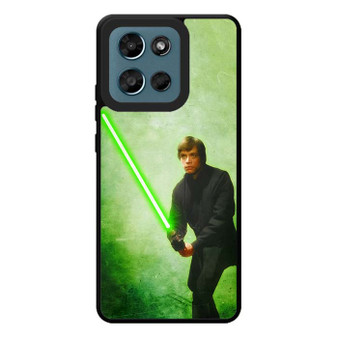 Luke Skywalker Green Saber Motorola Moto G Play 2026 Case
