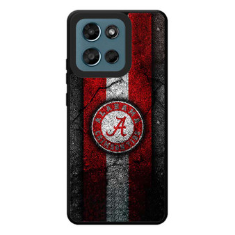 Alabama Crimson Tide Asphalt Style Motorola Moto G Play 2026 Case