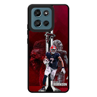 Atlanta Falcons Bijan Robinson Motorola Moto G Play 2026 Case