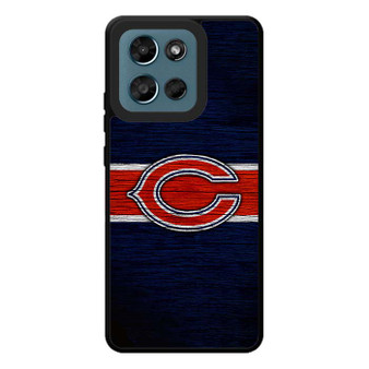 Chicago Bears Wooden Logo Motorola Moto G Play 2026 Case