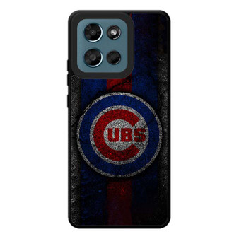 Chicago Cubs Asphalt Style Motorola Moto G Play 2026 Case